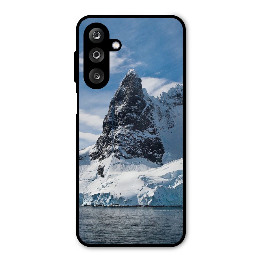 Ice Mountains Metal Back Case for Galaxy M36