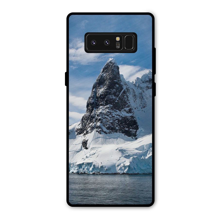 Ice Mountains Metal Back Case for Galaxy Note 8