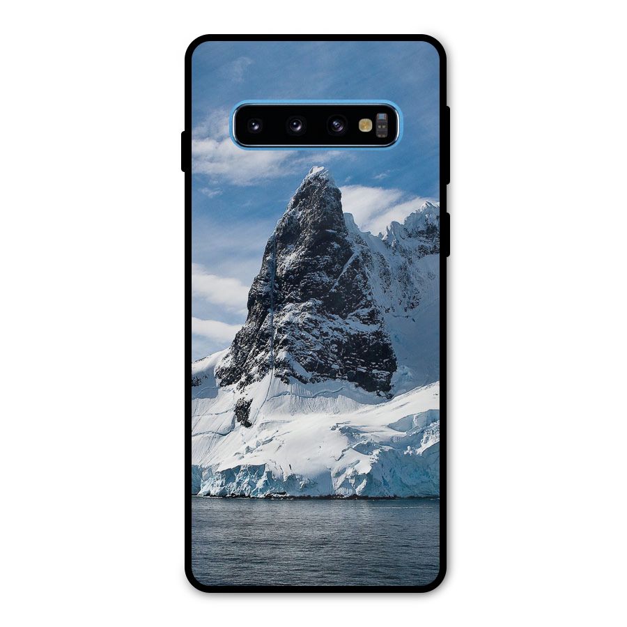Ice Mountains Metal Back Case for Galaxy S10