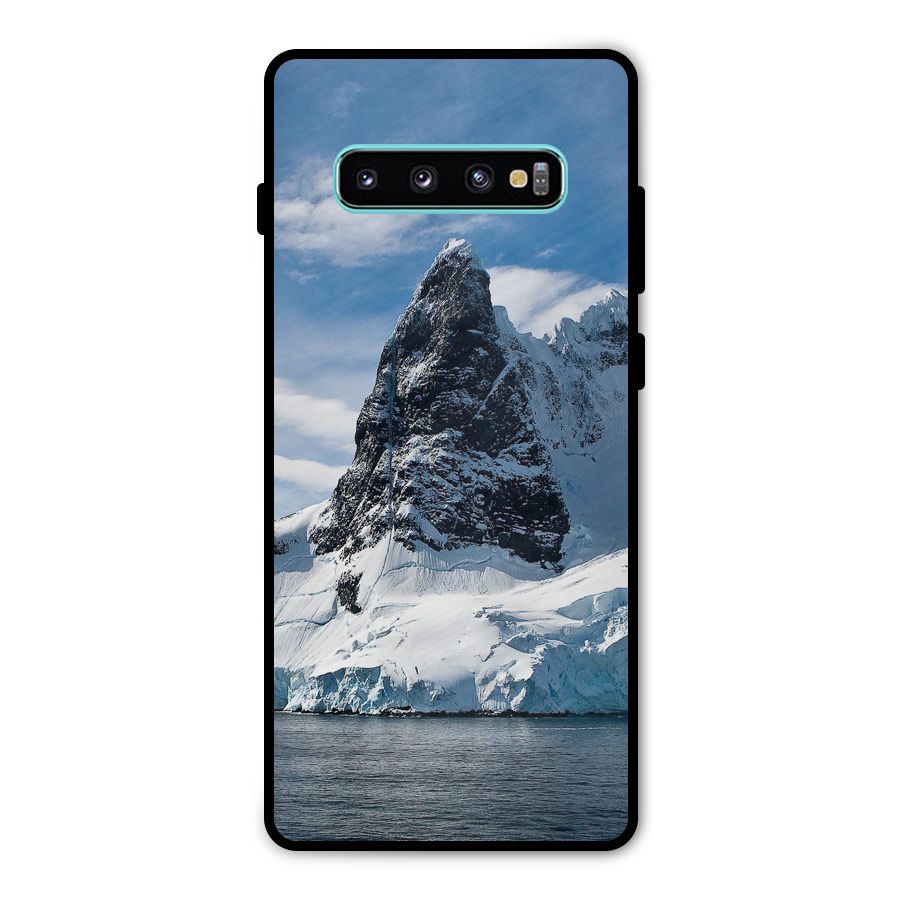 Ice Mountains Metal Back Case for Galaxy S10 Plus