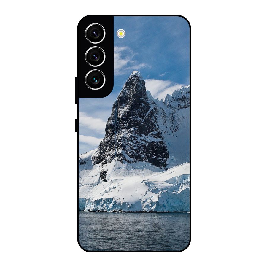 Ice Mountains Metal Back Case for Galaxy S22 5G