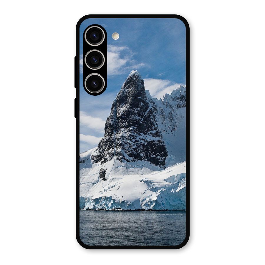 Ice Mountains Metal Back Case for Galaxy S23 Plus