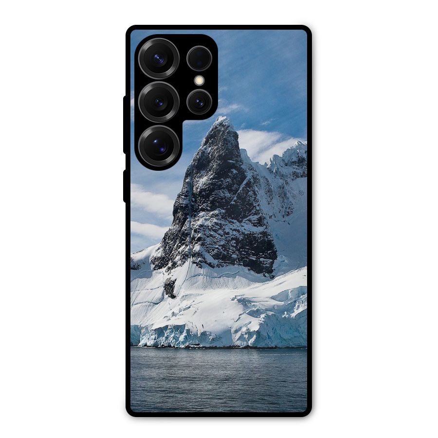 Ice Mountains Metal Back Case for Galaxy S25 Ultra