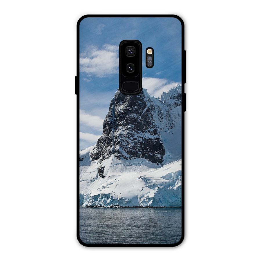 Ice Mountains Metal Back Case for Galaxy S9 Plus