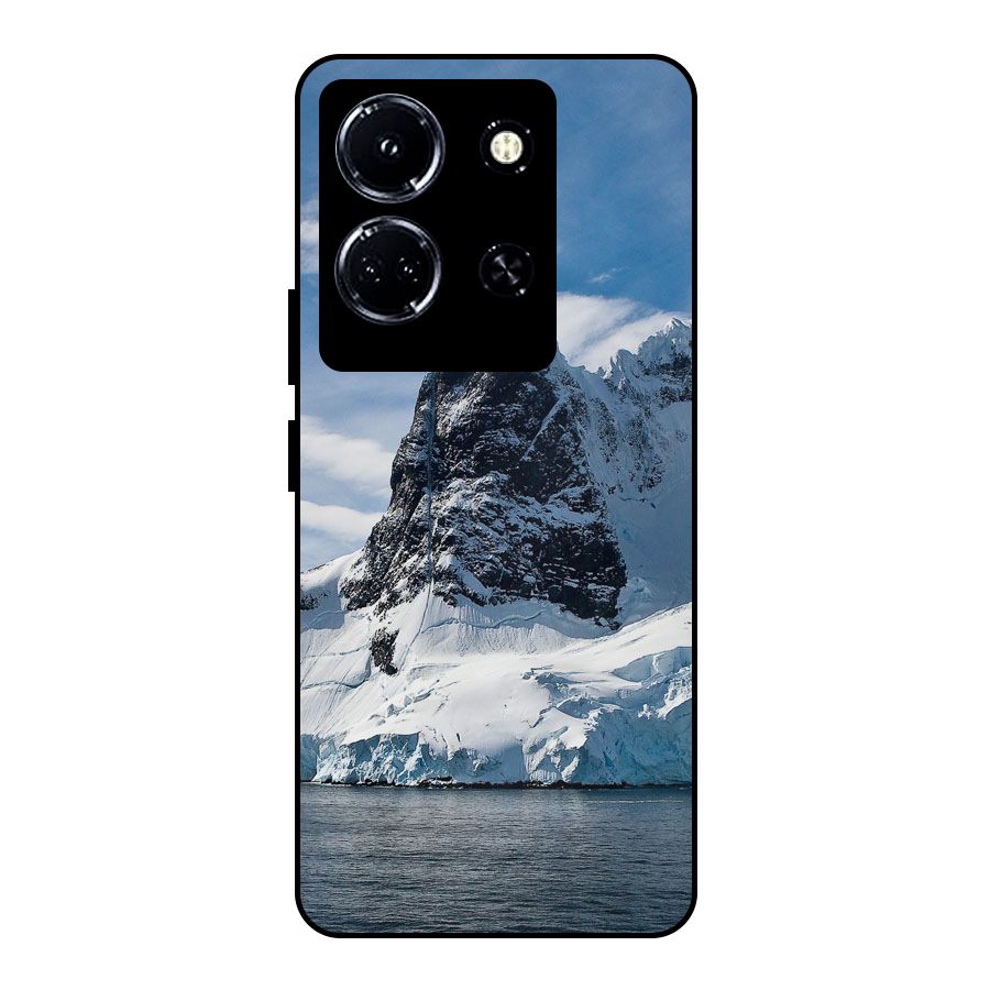Ice Mountains Metal Back Case for Infinix Note 30 5G