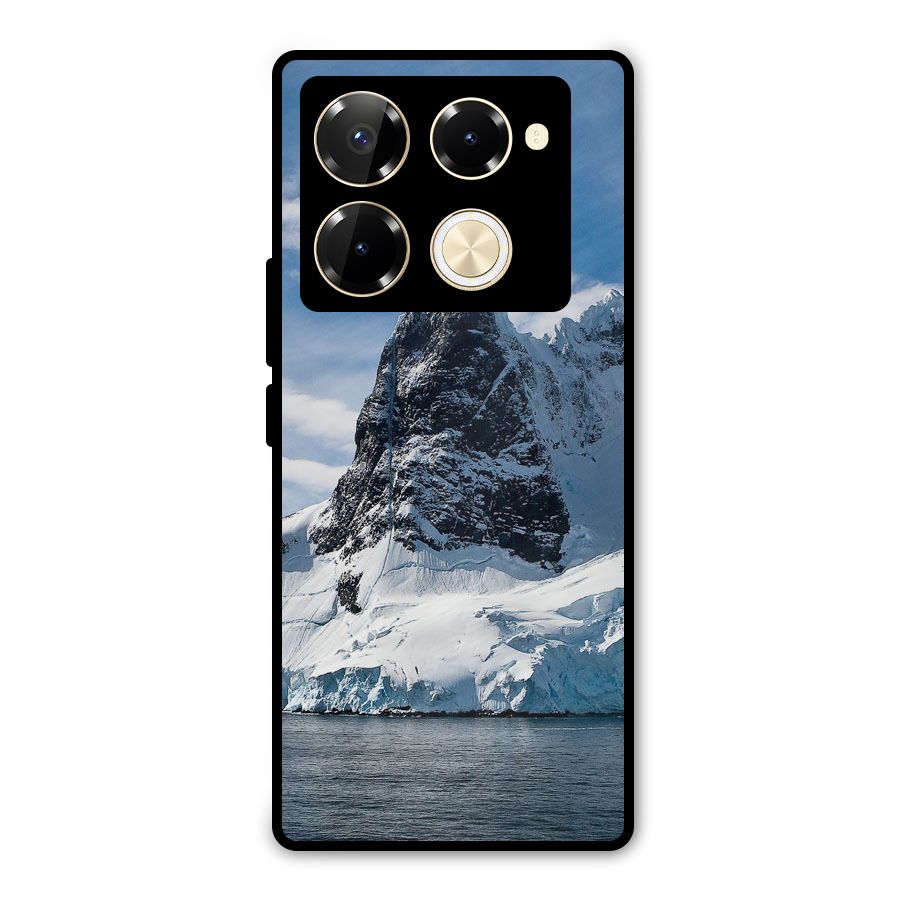 Ice Mountains Metal Back Case for Infinix Note 40 Pro
