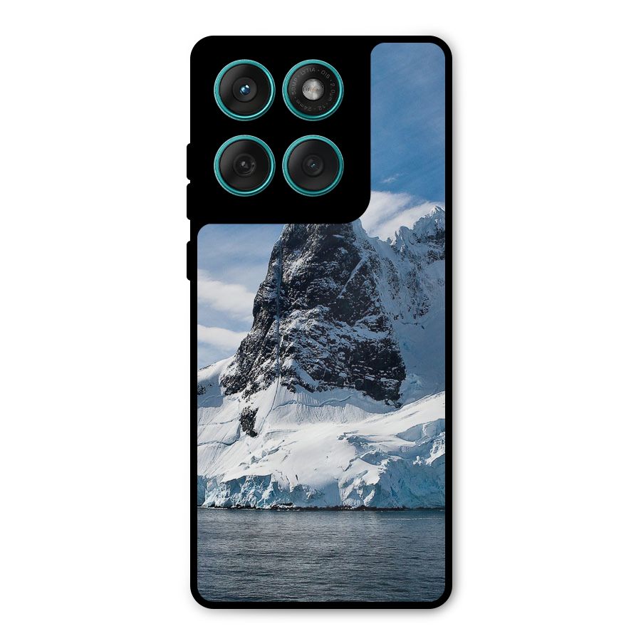 Ice Mountains Metal Back Case for Motorola Edge 60