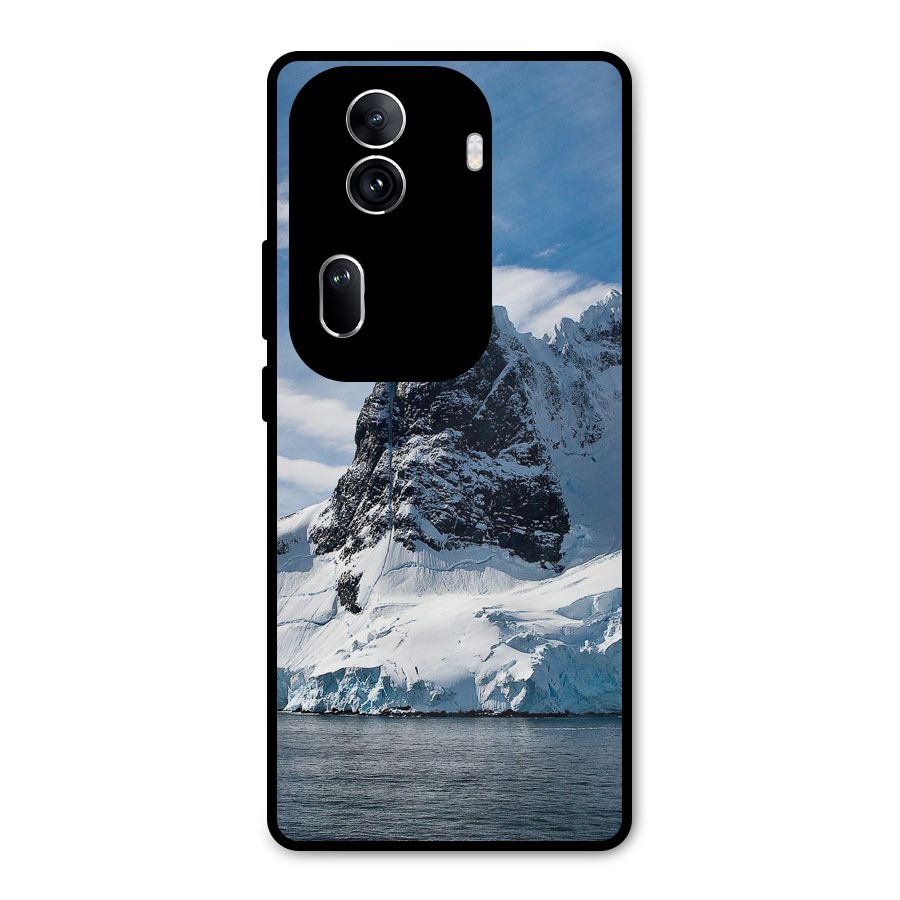 Ice Mountains Metal Back Case for Oppo Reno11 Pro 5G