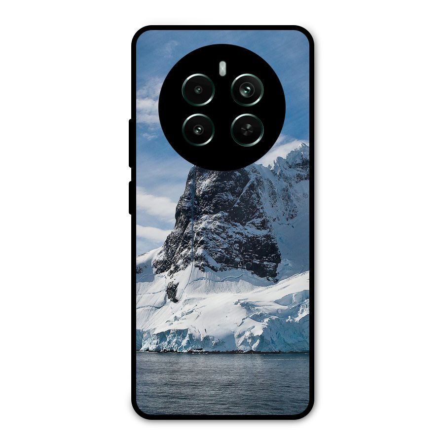 Ice Mountains Metal Back Case for Realme Narzo 70 Pro
