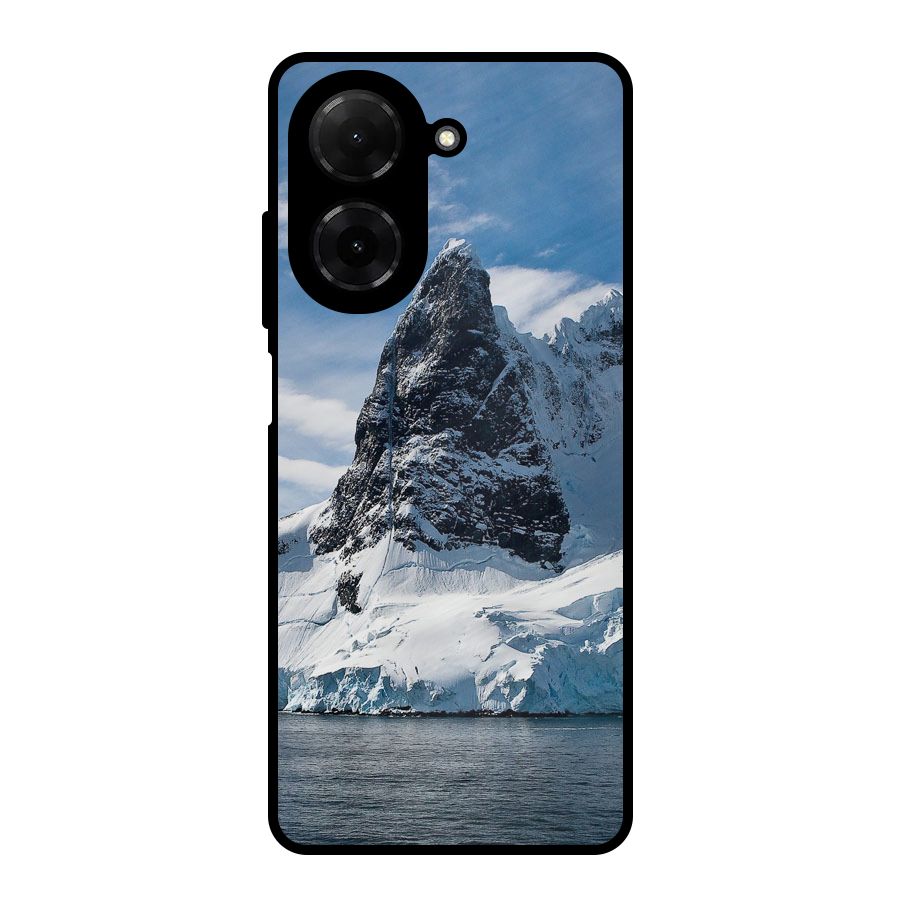 Ice Mountains Metal Back Case for Redmi A5 4G