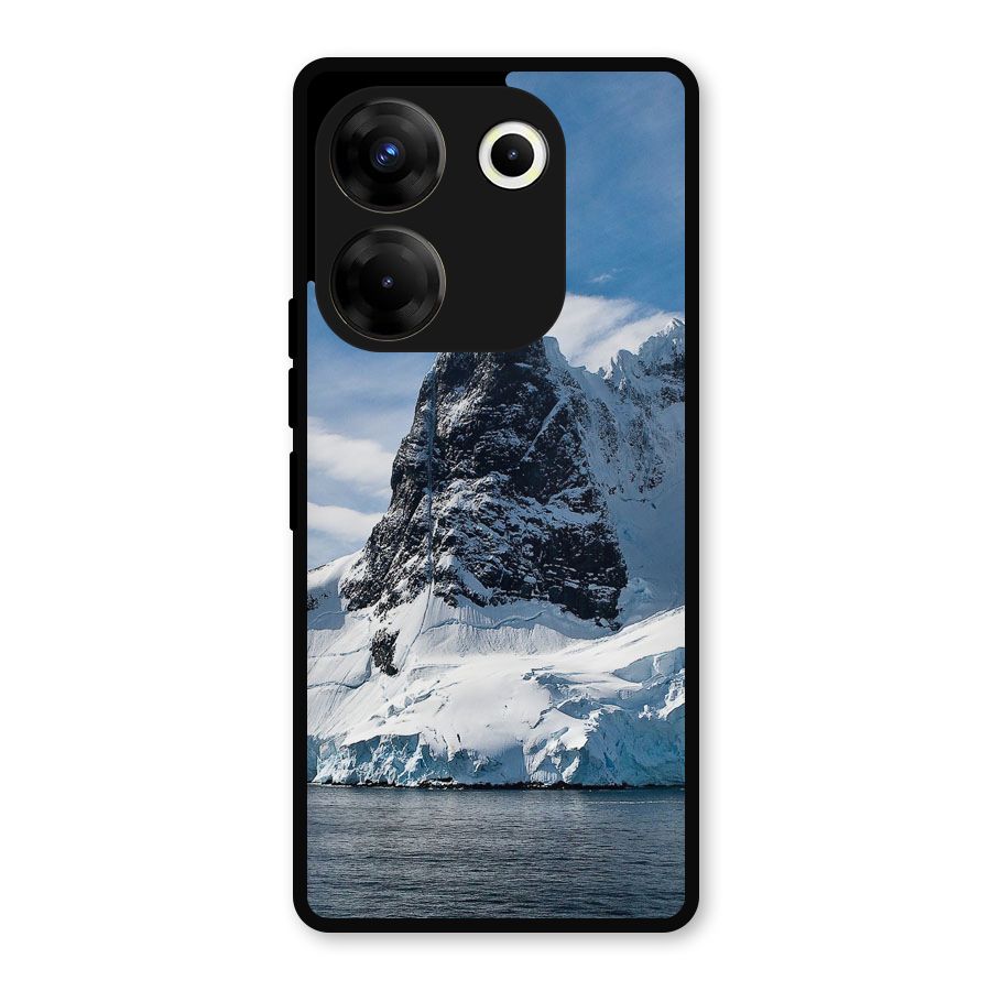 Ice Mountains Metal Back Case for Tecno Camon 20 Pro