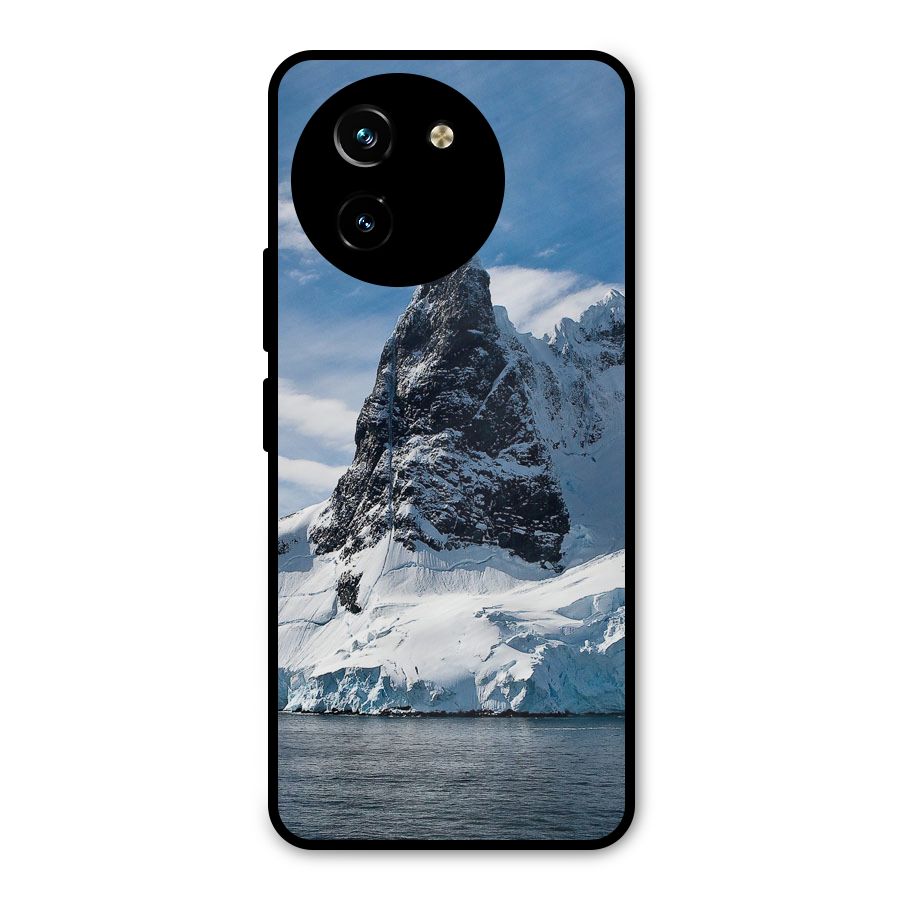 Ice Mountains Metal Back Case for Vivo T3x
