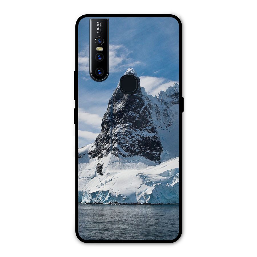 Ice Mountains Metal Back Case for Vivo V15