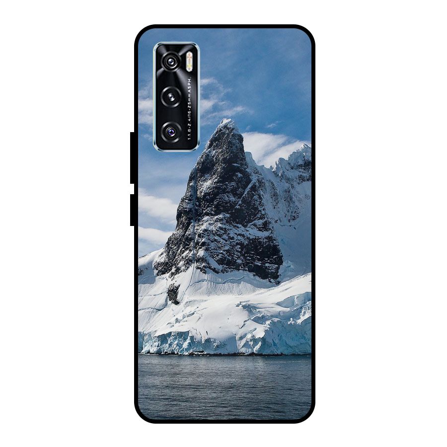 Ice Mountains Metal Back Case for Vivo V20 SE