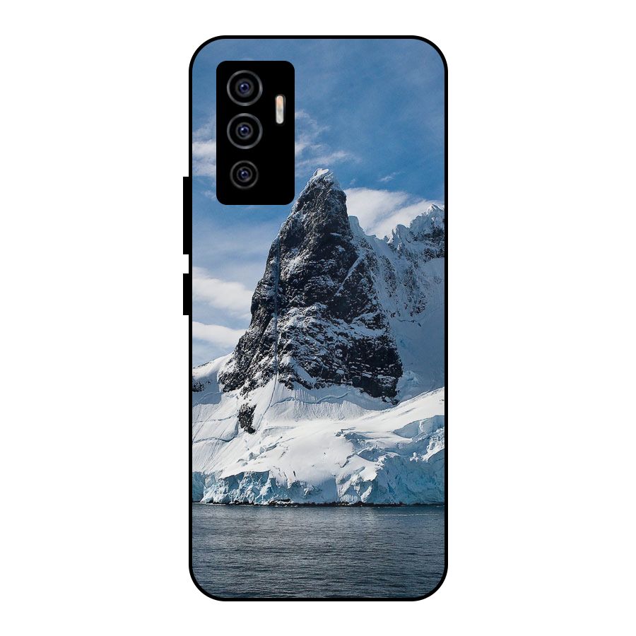 Ice Mountains Metal Back Case for Vivo V23e