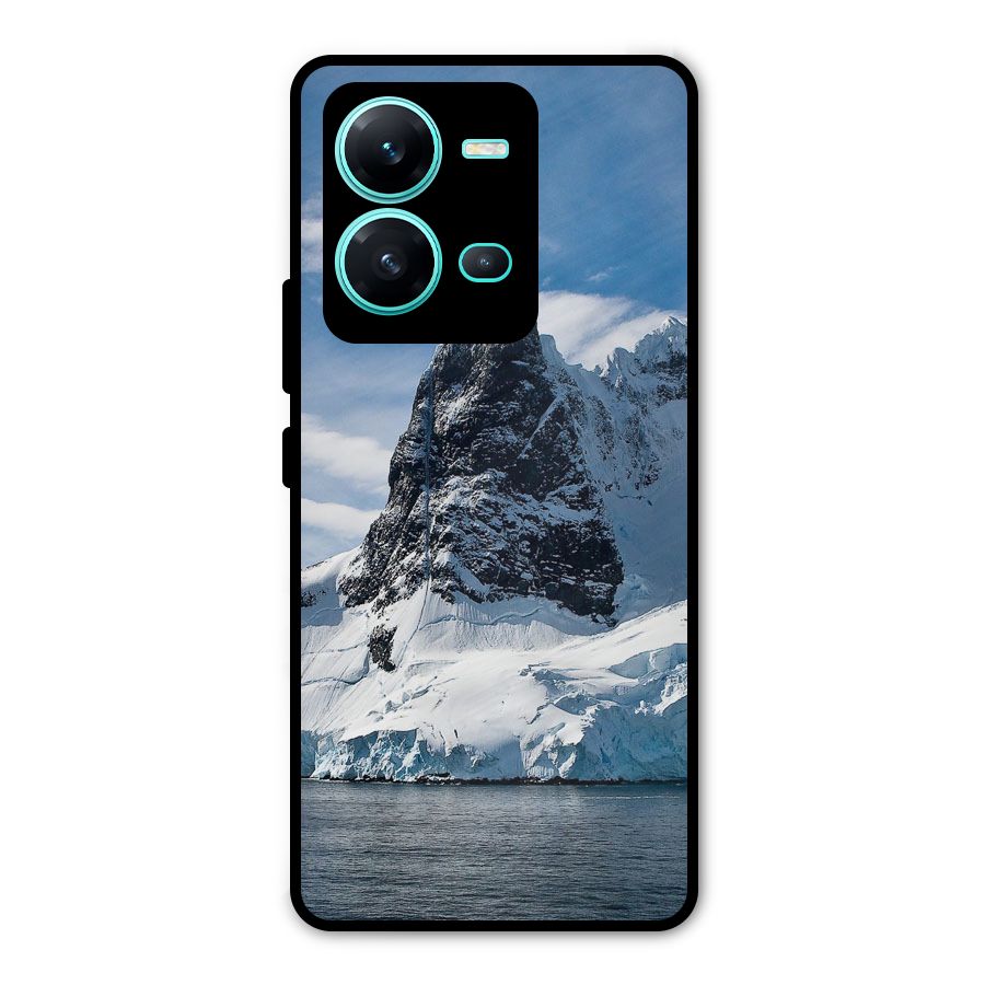 Ice Mountains Metal Back Case for Vivo V25