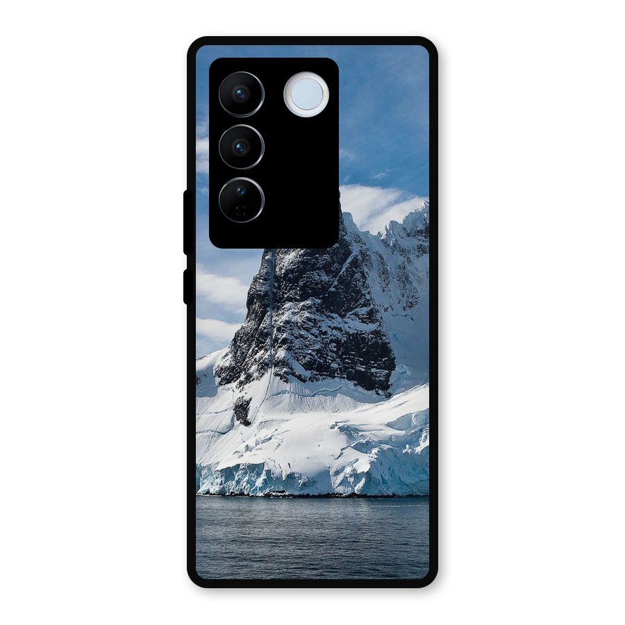 Ice Mountains Metal Back Case for Vivo V27