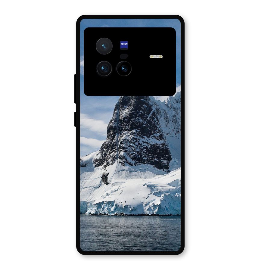 Ice Mountains Metal Back Case for Vivo X80