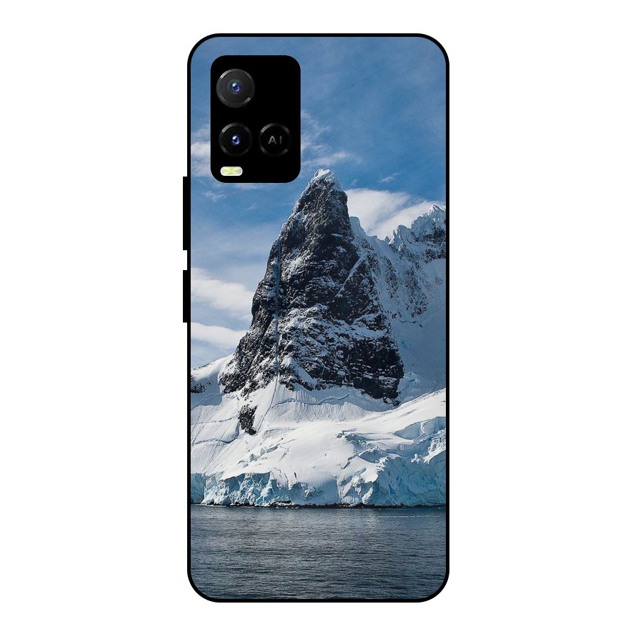 Ice Mountains Metal Back Case for Vivo Y21