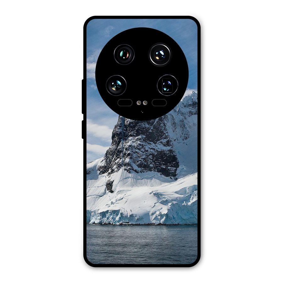 Ice Mountains Metal Back Case for Xiaomi 14 Ultra