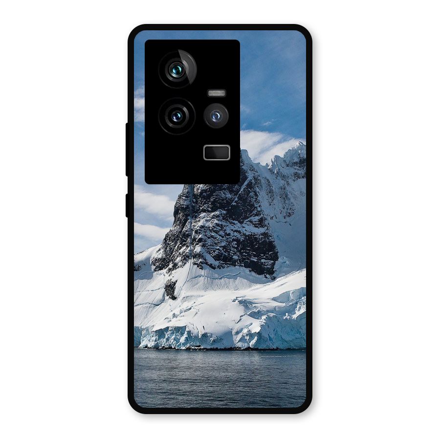 Ice Mountains Metal Back Case for iQOO 11 5G