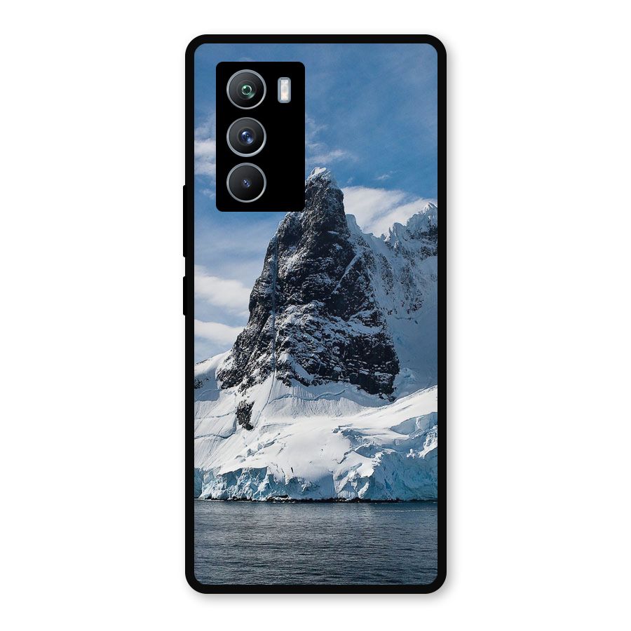 Ice Mountains Metal Back Case for iQOO 9 SE