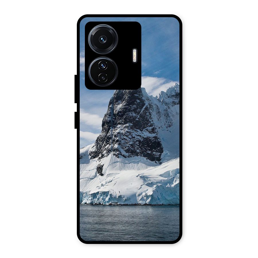 Ice Mountains Metal Back Case for iQOO Z6