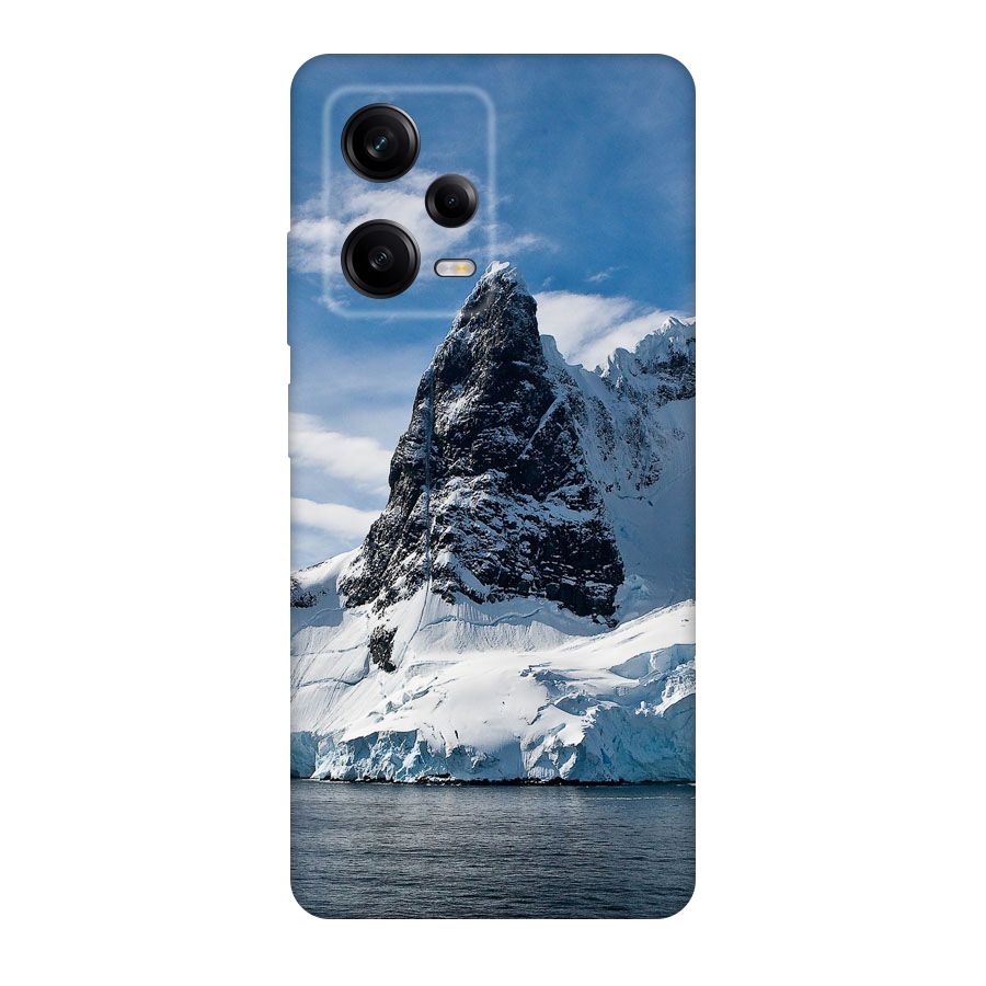 Ice Mountains Original Polycarbonate Back Case for Redmi Note 12 Pro