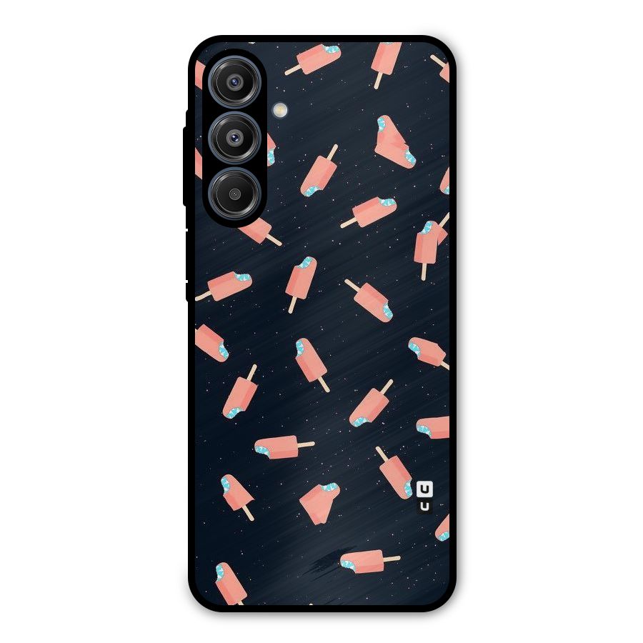 Icy Pattern Metal Back Case for Galaxy A16 5G