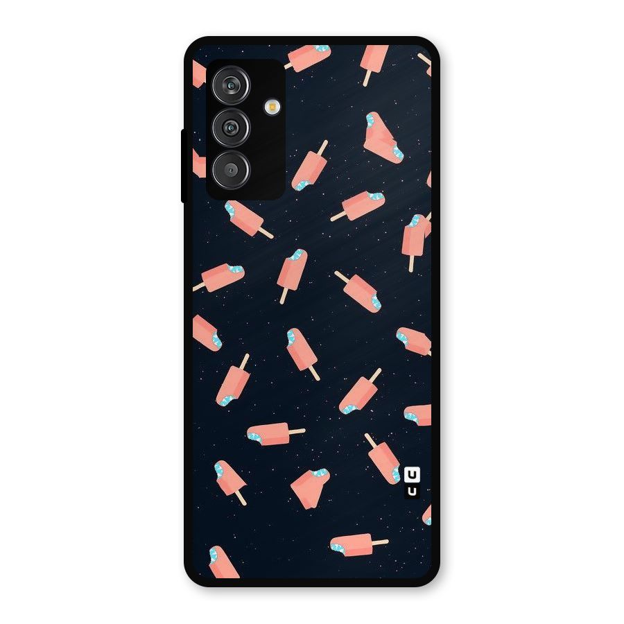 Icy Pattern Metal Back Case for Galaxy F13