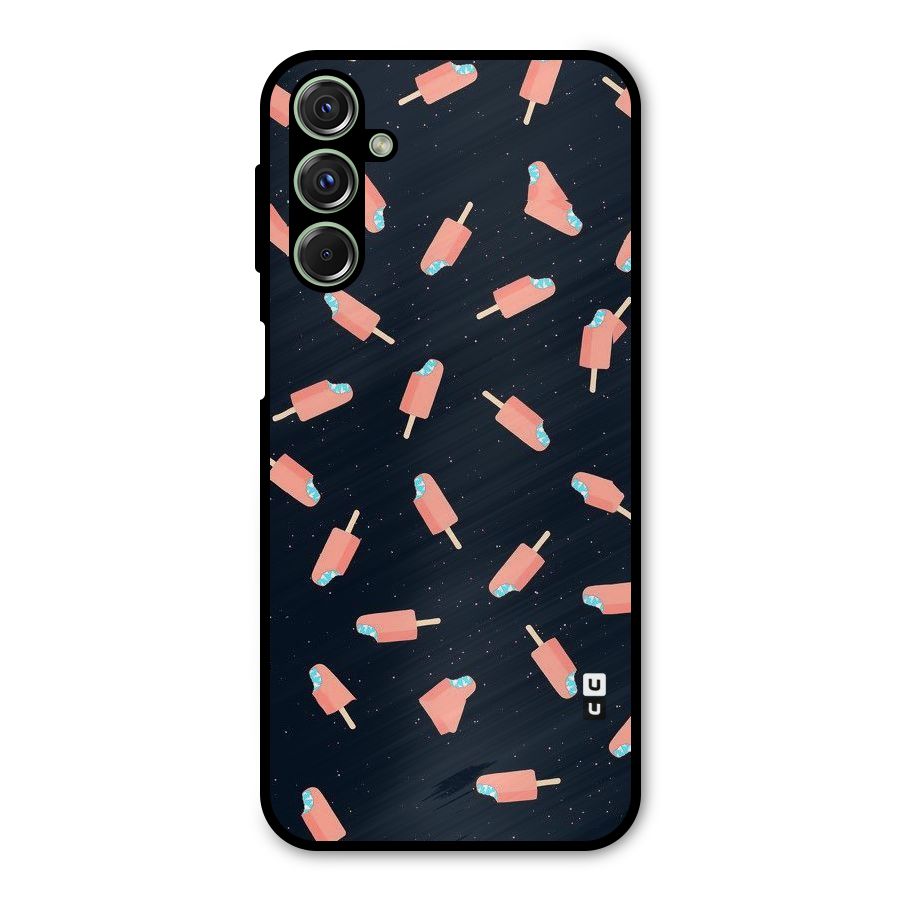 Icy Pattern Metal Back Case for Galaxy F34