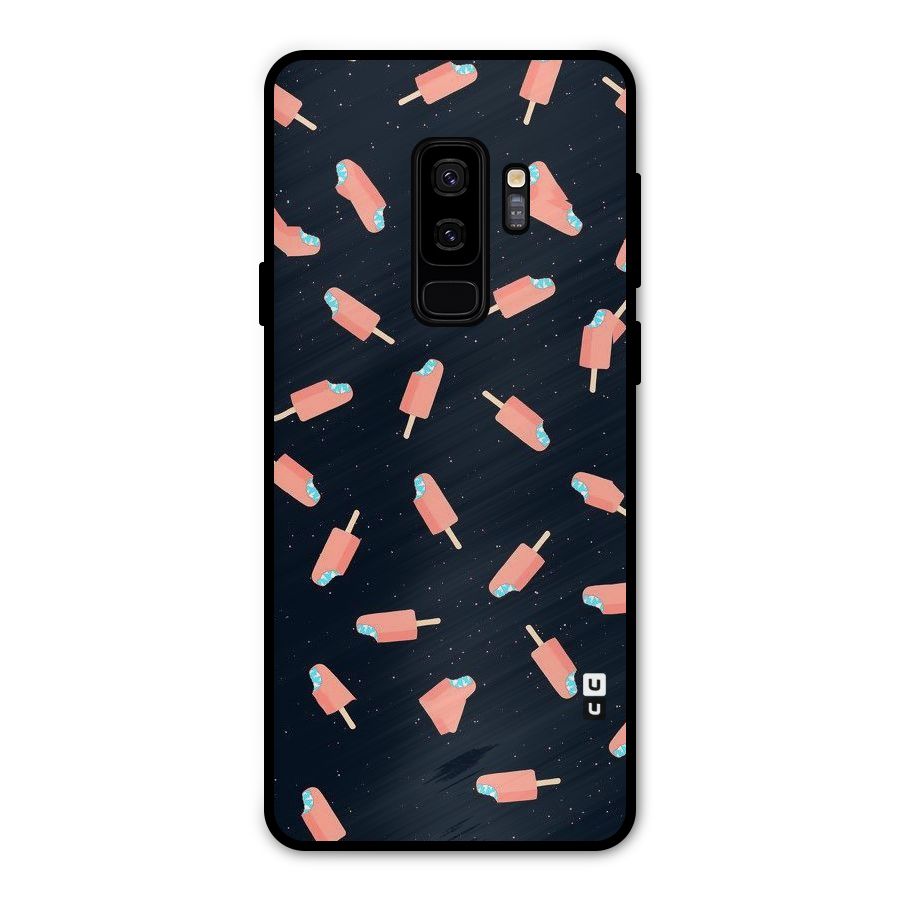 Icy Pattern Metal Back Case for Galaxy S9 Plus