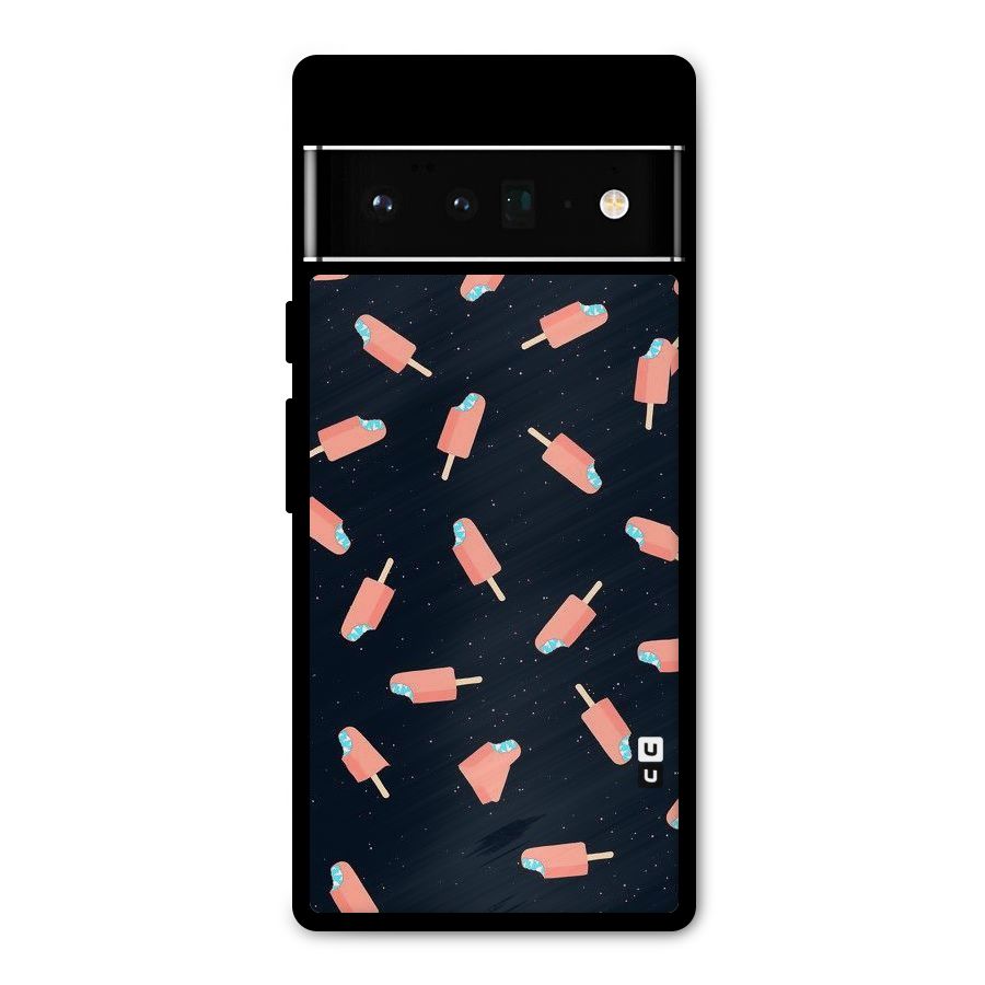Icy Pattern Metal Back Case for Google Pixel 6 Pro