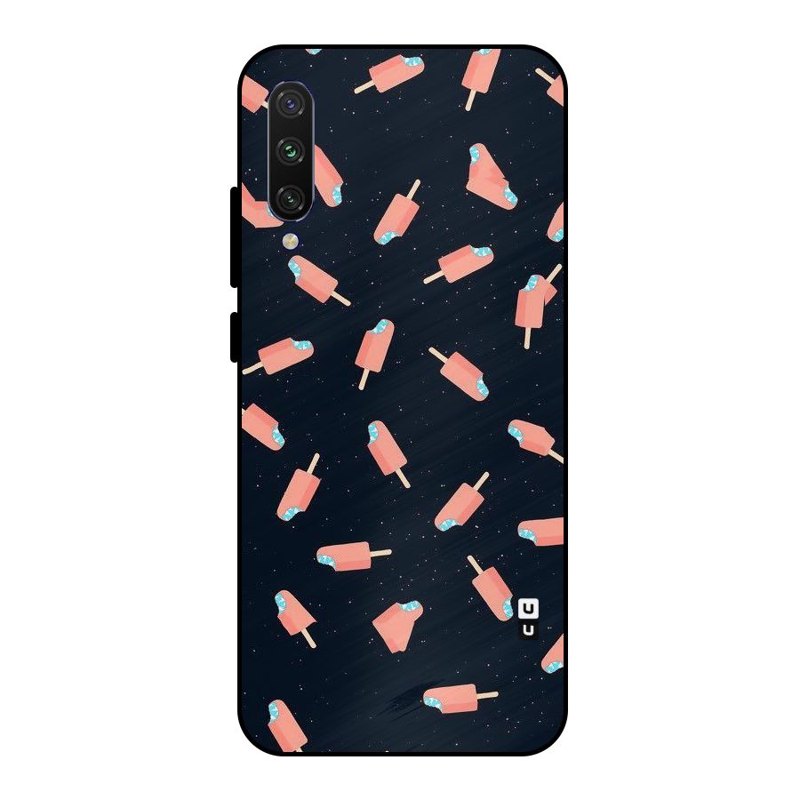 Icy Pattern Metal Back Case for Mi A3