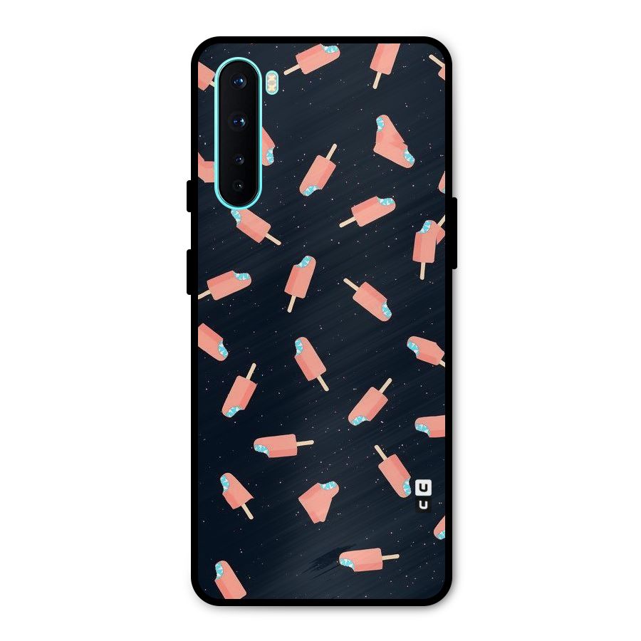 Icy Pattern Metal Back Case for OnePlus Nord