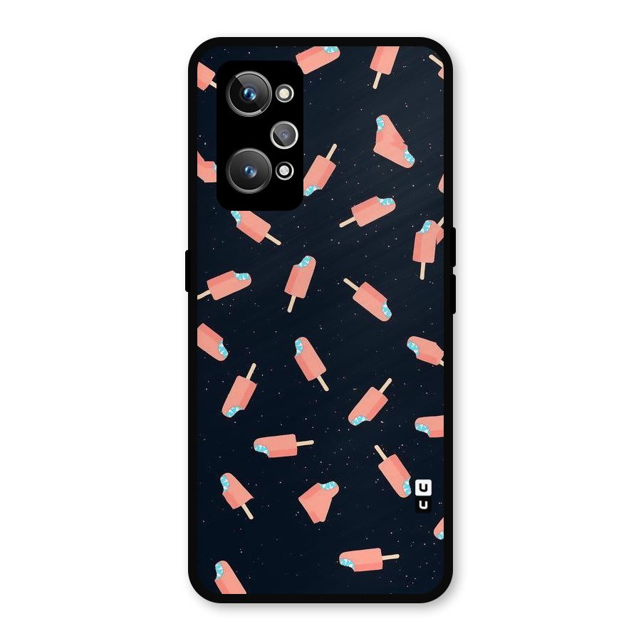 Icy Pattern Metal Back Case for Realme GT Neo 3T