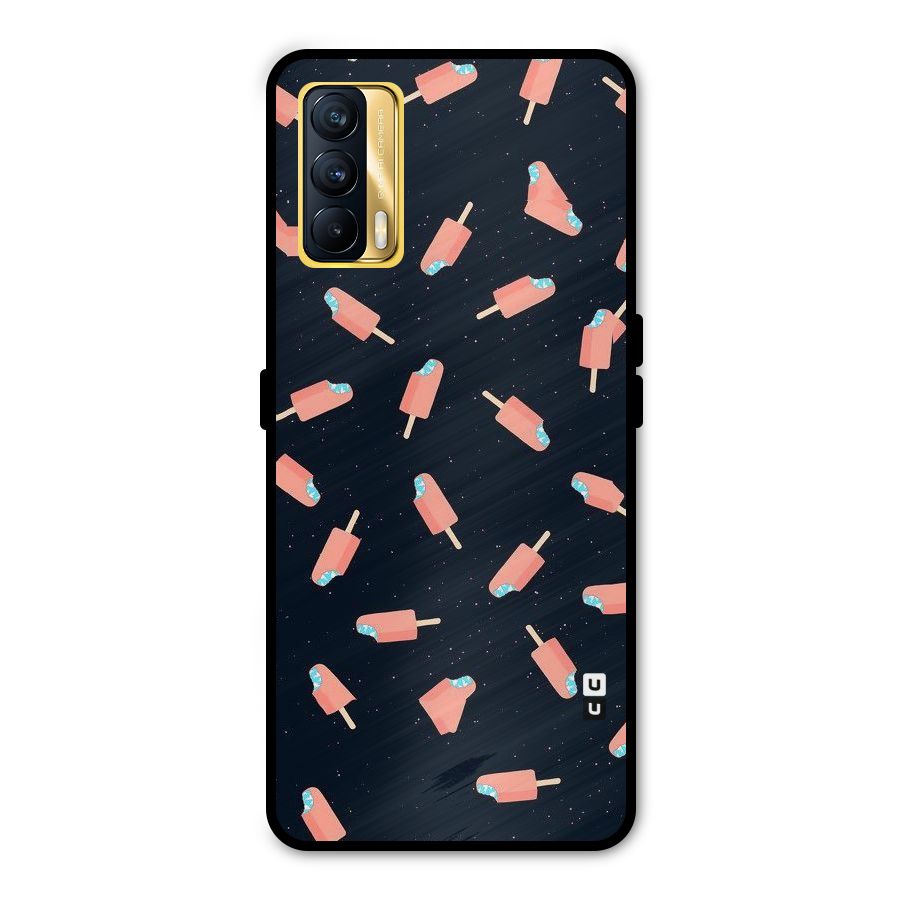 Icy Pattern Metal Back Case for Realme X7