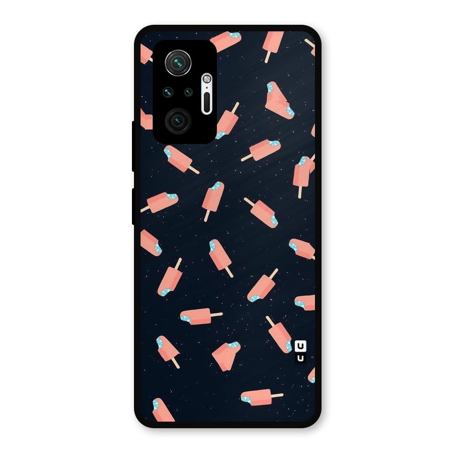 Icy Pattern Metal Back Case for Redmi Note 10 Pro Max