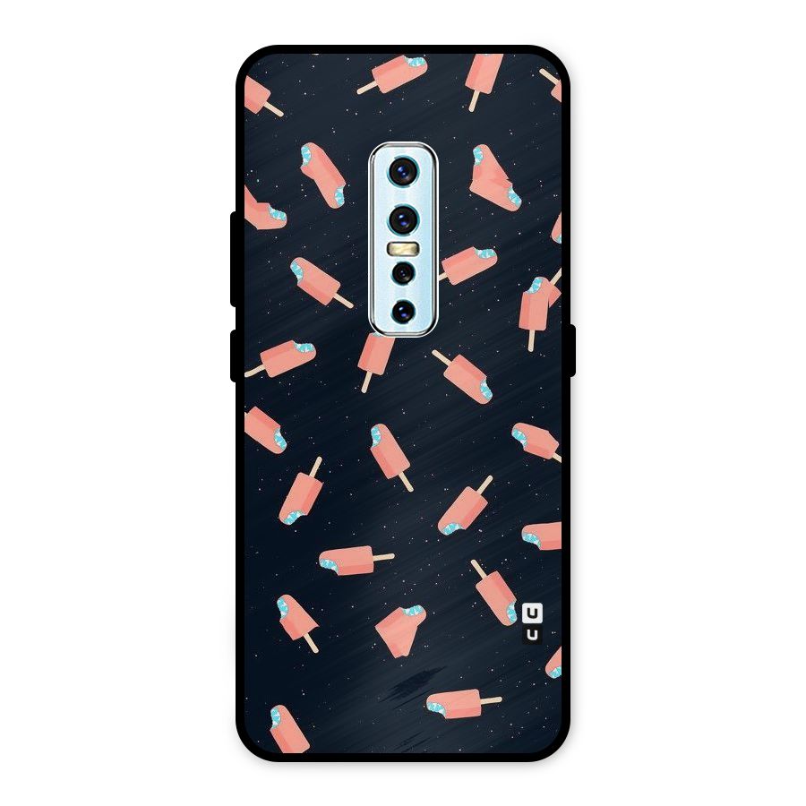 Icy Pattern Metal Back Case for Vivo V17 Pro