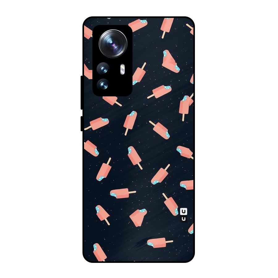 Icy Pattern Metal Back Case for Xiaomi 12 Pro