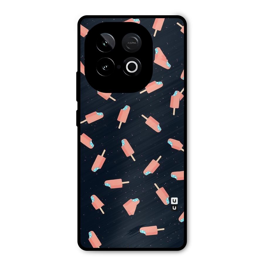 Icy Pattern Metal Back Case for iQOO Neo 10