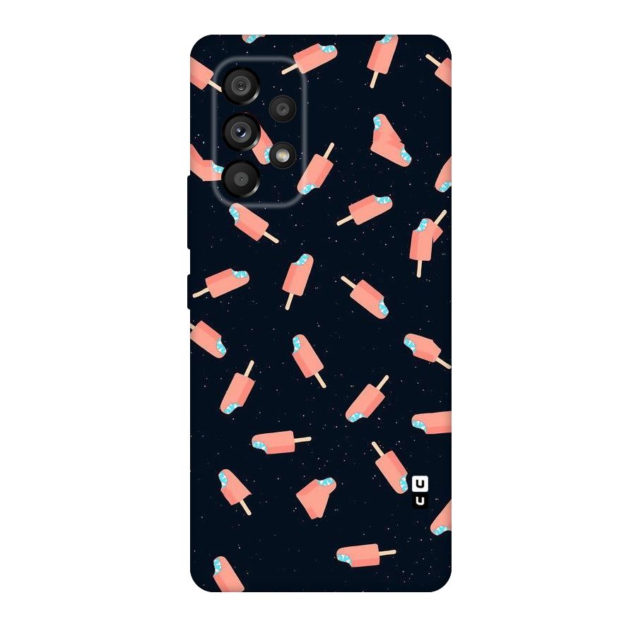Icy Pattern Original Polycarbonate Back Case for Galaxy A53 5G