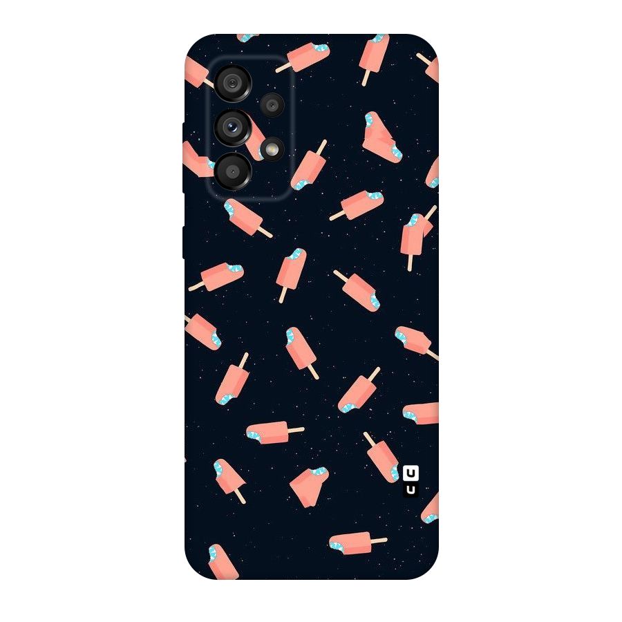 Icy Pattern Original Polycarbonate Back Case for Galaxy A73 5G