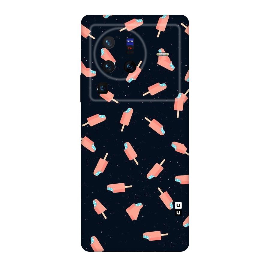 Icy Pattern Original Polycarbonate Back Case for Vivo X80