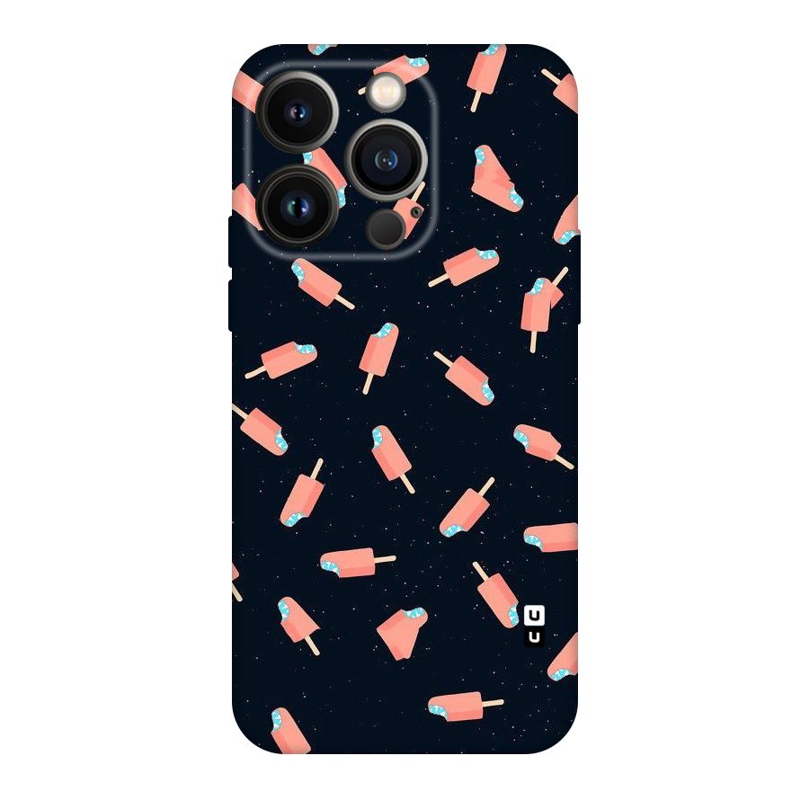 Icy Pattern Original Polycarbonate Back Case for iPhone 14 Pro
