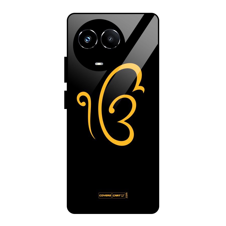 Ik Onkar Glass Back Case for Realme Narzo 60X