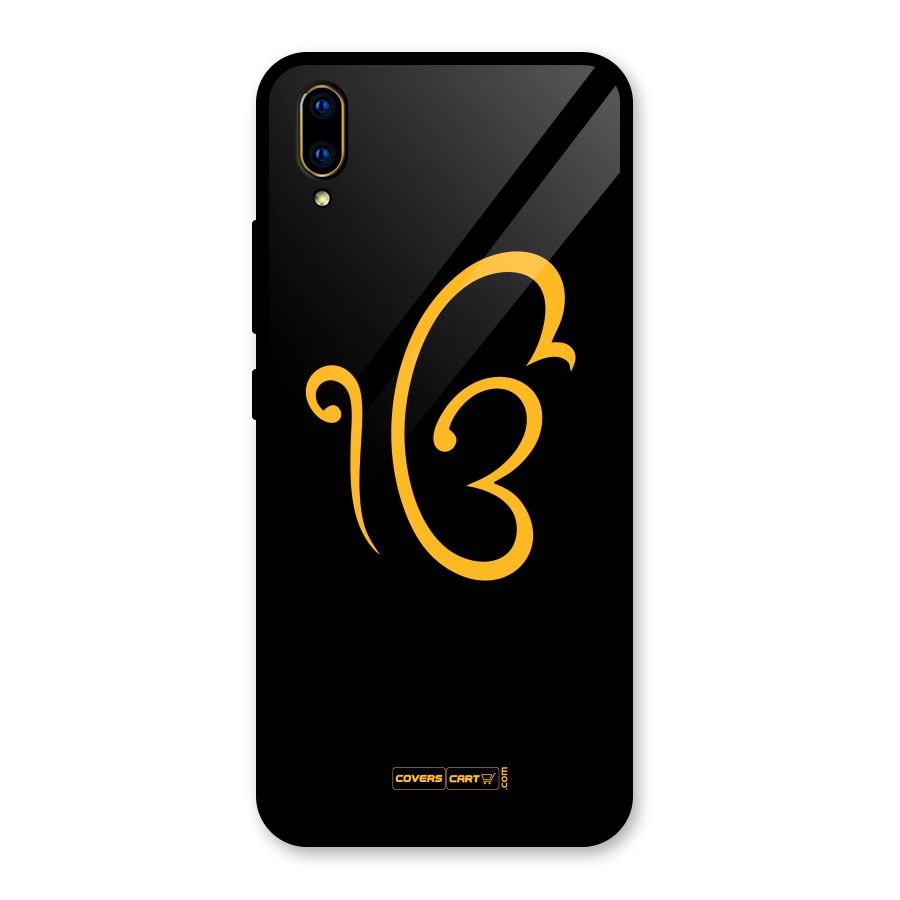 Ik Onkar Glass Back Case for Vivo V11 Pro