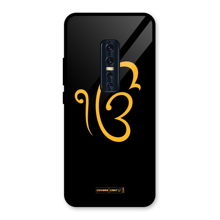 Ik Onkar Glass Back Case for Vivo V17 Pro