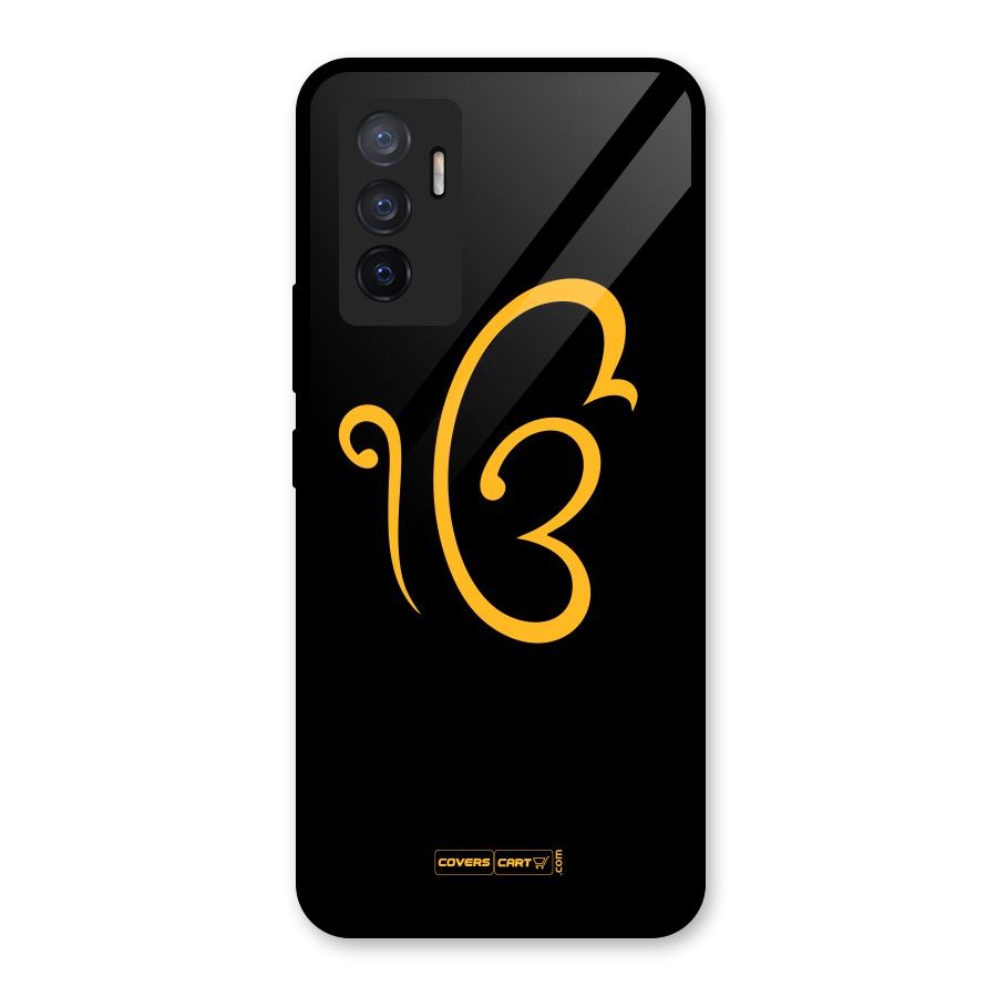 Ik Onkar Glass Back Case for Vivo V23e