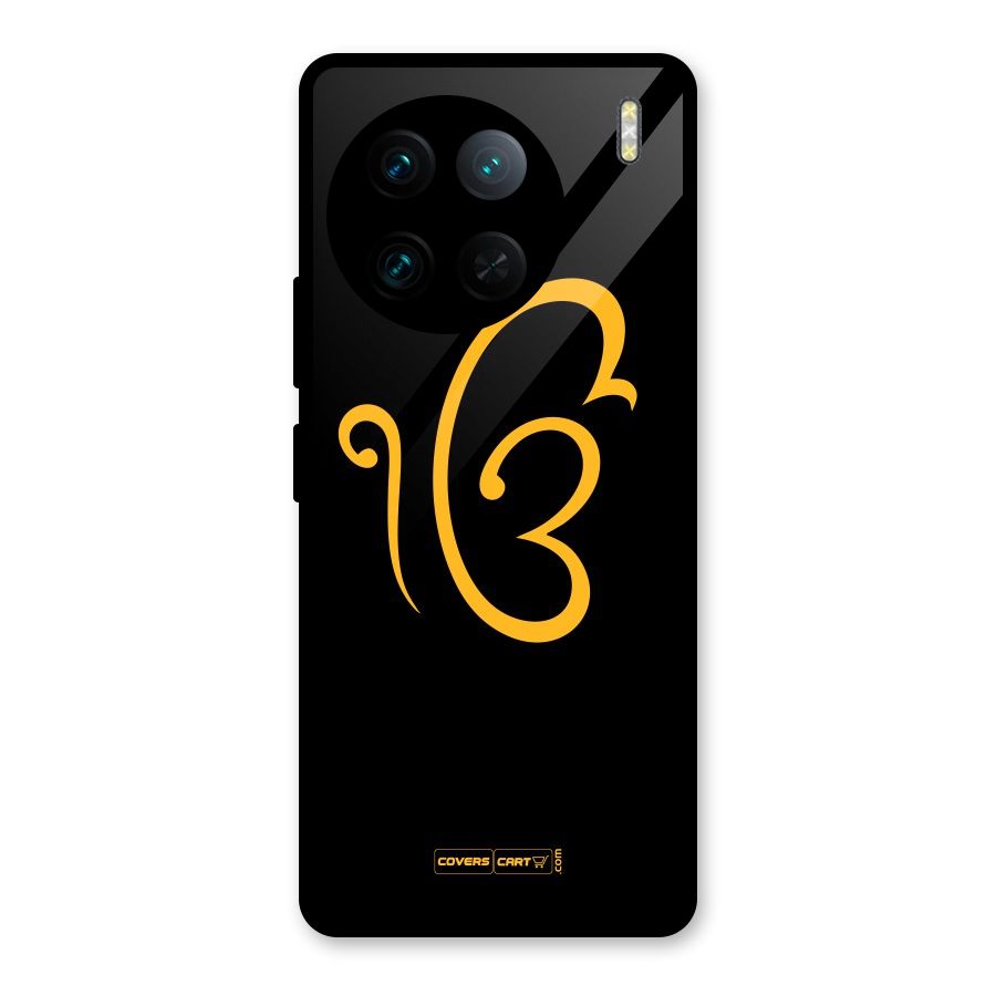 Ik Onkar Glass Back Case for Vivo X90 Pro
